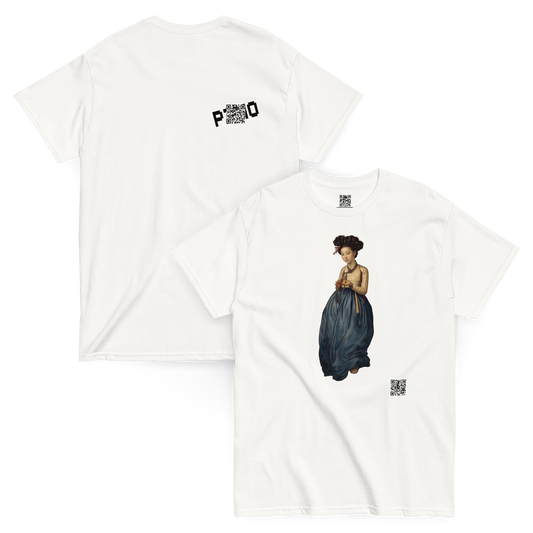 Portrait of a Beauty T-Shirt - PZMO Hyewon Shin Yun-bok Traditional Tee