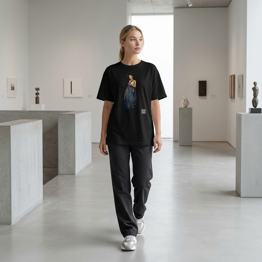 Portrait of a Beauty T-Shirt - PZMO Hyewon Shin Yun-bok Traditional Tee